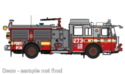 PCX87 PCX870680 - H0 - Seagrave Marauder II, Engine 273 Feuerwehr Queens